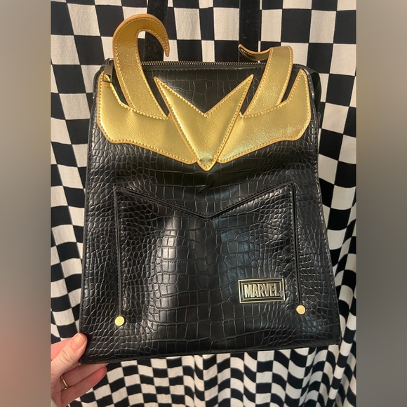 Bioworld Marvel Comic Loki Backpack Bag - Picture 10 of 12